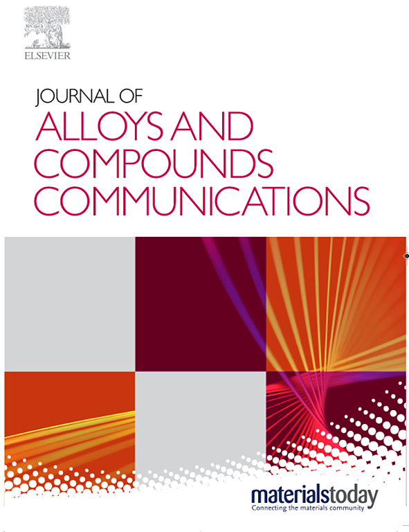 Go to journal home page - Journal of Alloys and Compounds Communications